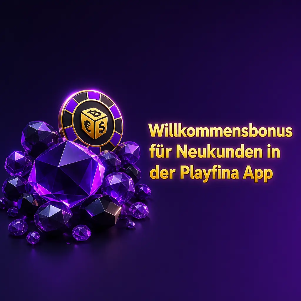 Playfina App Willkommensbonus für Neukunden mit bis zu €1000 und 600 Freispielen zur Auswahl